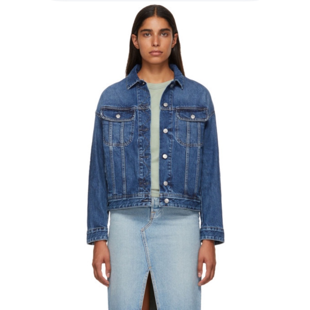 Acne Blue Denim Jacket, size small